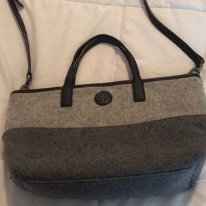 Wool crossbody bag